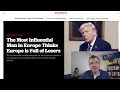 Trump Thinks Everyone in Europe is a Loser