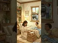 A Quiet Day by the Sea 🌊 | A Calm Family Journey (Ghibli Inspired Slow Living)