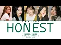 Cotton Candy (코튼캔디) - Honest (IDOL (아이돌 : The Coup) OST Part.2 (Color Lyrics)