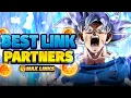 USE THESE THE BEST LINK PARTNERS FOR LR UI GOKU AND EVOLUTION BLUE VEGETA DBZ Dokkan Battle