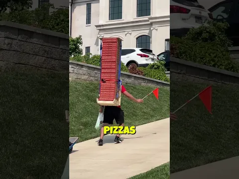 This Pizza Delivery Amazed Everyone 🍕