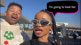 taking thando to go meet paballo noko 