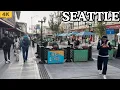 Downtown Seattle Rush From The Westin Seattle to Pike Place 4K 60fps ASMR Nov 11th 2025 Chyfum