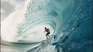 POV RAW CLIPS TEAHUPO’O FIRST PADDLE SWELL XL