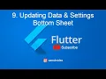9 Updating Data Settings Bottom Sheet - Firebase