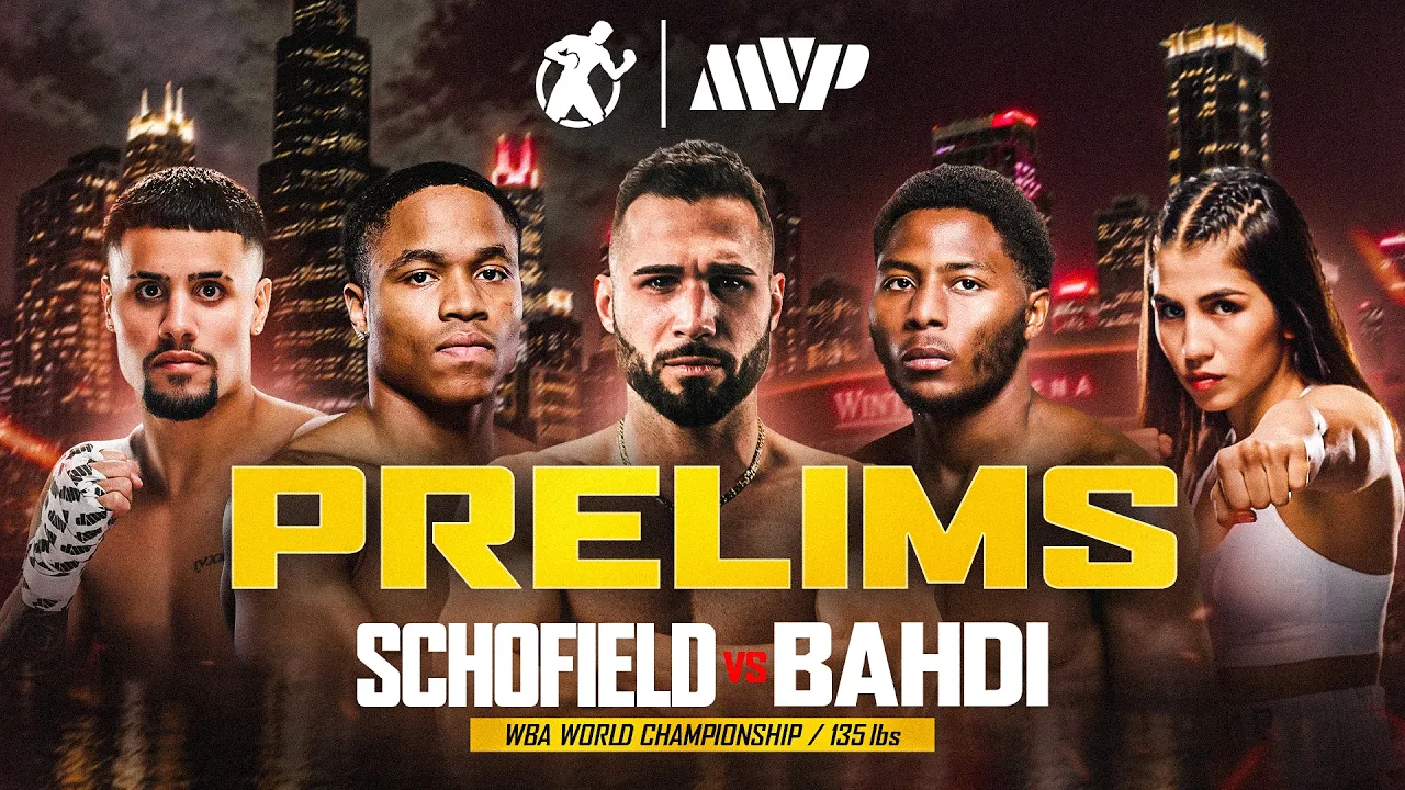FLOYD SCHOFIELD VS LUCAS BAHDI | PRELIMS 2026-10-10 22:58