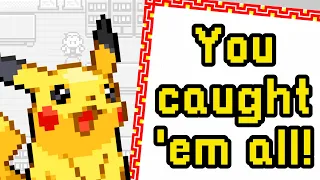 I caught all 151 Pokemon in Yellow It was fun - Yellow Living Dex 2