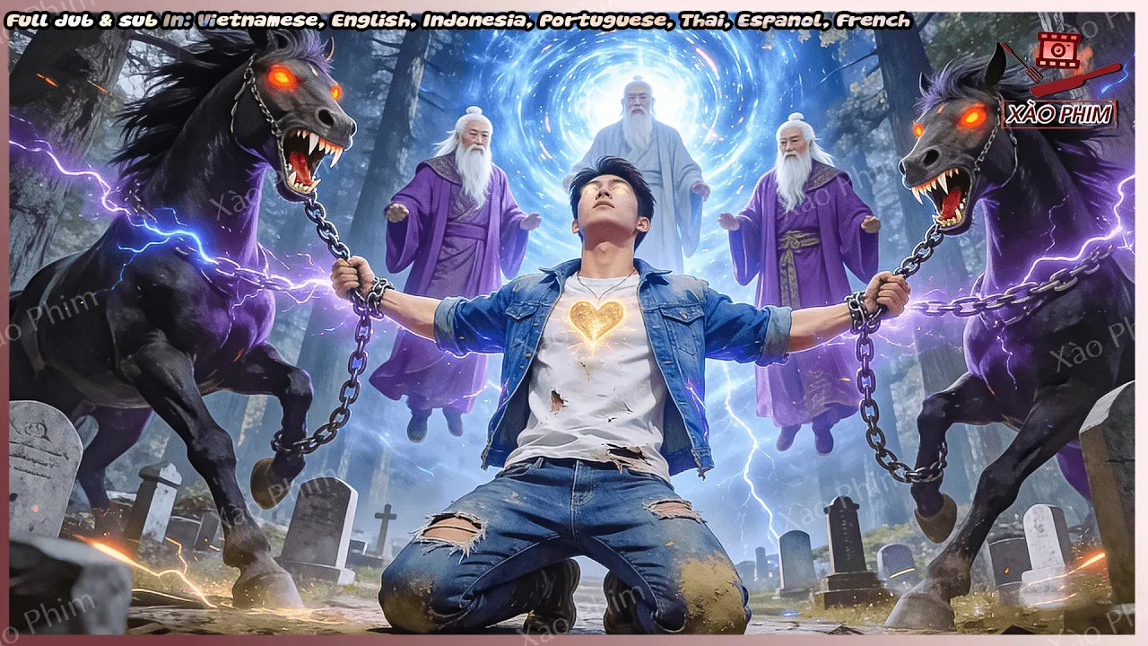 Poor Boy Dumped in Graveyard, Survives and Chosen by Immortal Master as War God poster