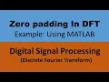 Zero Padding in DFT and it s effect Discrete Fourier Transform DSP