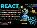 React js Deep Explain Add React to Your Any Web App Easy method l Use React in Any Web App No CDN