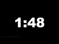 1 minute 48 seconds 108 secs clock timer countdown Alarm Focus