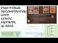 Functional decomposition using static methods in Java Intro Java course Lesson 5 5