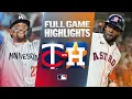 TWINS vs ASTROS Full Game Highlights June 30 2026 MLB Season