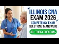 Pass the 2026 Illinois CNA Exam Fast Real Questions Answers and Study Guide