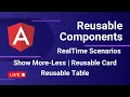 Reusable Angular Components You ll Use Everywhere ShowMore Card Table