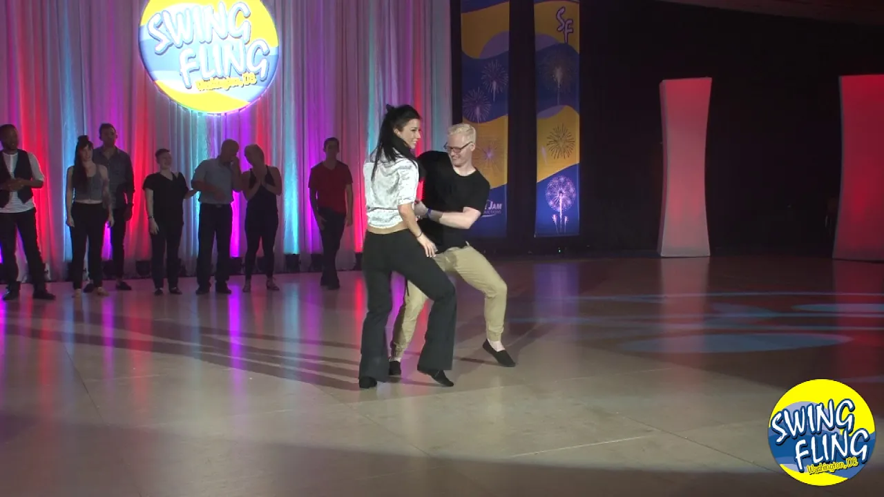 Swing Fling 2018 Open Strictly Swing Stephen White & Susan Kirklin
