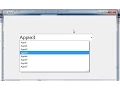 C ComboBox AutoComple Text