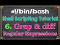 Shell Scripting Tutorials-6 Diff and Grep commands with regular expressions Tech Arkit