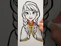 FROZEN 2 Coloring Page ANNA