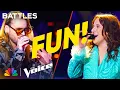 Laura Littleton vs Ross Clayton on Stop Draggin My Heart Around The Voice Battles NBC