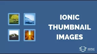 How to Create a Thumbnail Image with Ionic