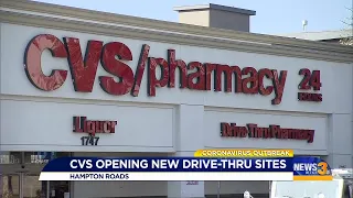 CVS opening new drive-thru sites in Hampton Roads