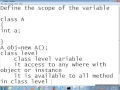 SCOPE OF VARIABLES IN JAVA BY PATTI JAGADISH