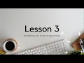 ITEP 203 QMMS Lesson 3 Probability and Linear Programming Part 2