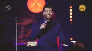 ناصيف يحب الشقرا بس دايما اغانيه غزل لسمرا   لما غنى واشر على رحمة   دندنها