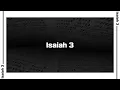 Isaiah 3 Bible Reading NIV