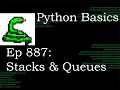 Python Basics Tutorial Data Structures Stacks and Queues