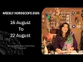 Weekly Horoscope 2026 16 August To 22 August Ye Hafta Kaisa rahe ga Tarot Readings Numerolog