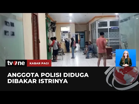 Seorang Anggota Polisi di Kota Mojokerto Terbakar Sekujur Tubuh, Diduga Dibakar Istrinya