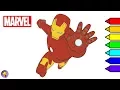 Marvel Avengers Coloring Book Iron Man Coloring Page Marvel Superhero Coloring Book Page