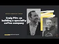 Craig Pitt on building a speciality coffee company