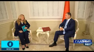 Main Broadcast With Roman Golovchenko On The Belarus 1 TV Channel On November 2 2025 