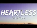 The Weeknd - Heartless (Lyrics)