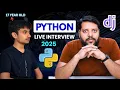 Python Django developer live interview 17 Years old Django Developer Interview