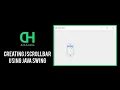 Creating JScrollBar using Java Swing