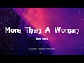 Bee Gees - More Than A Woman (Lyrics)