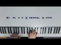 | 피아노 반주 | 영원을 약속해줘요 (Eternal Sunshine) - 김민석 (Kim Min Seok)