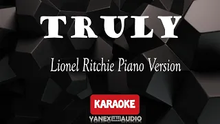 Download Truly - Lionel Ritchie (Piano Version Karaoke/Instrumental) MP3