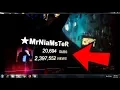 Youtube Live Subscriber Count Widget On Desktop Win 2019