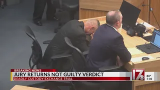 Jury returns not guilty verdict in Johnston County murder trial