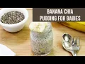 Download Lagu Banana chia Pudding for Babies and Kids [No sugar sweet pudding recipe]