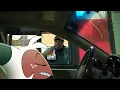 Moxxie orders from the starbucks drive thru