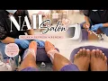 MINI VLOG Nail Salon Pedicure