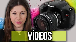 Como Gravar Vídeo na Câmera T2i da Cânon 550d configurações