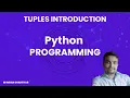 Python programming Chapter 6 Tuples