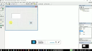 VB Application to use timer control